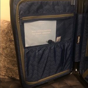 20inch Calpak Green Suitcase